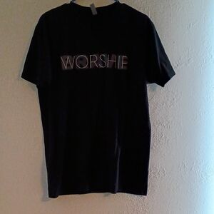 Next Level Apparel Black 'Worship' Tee